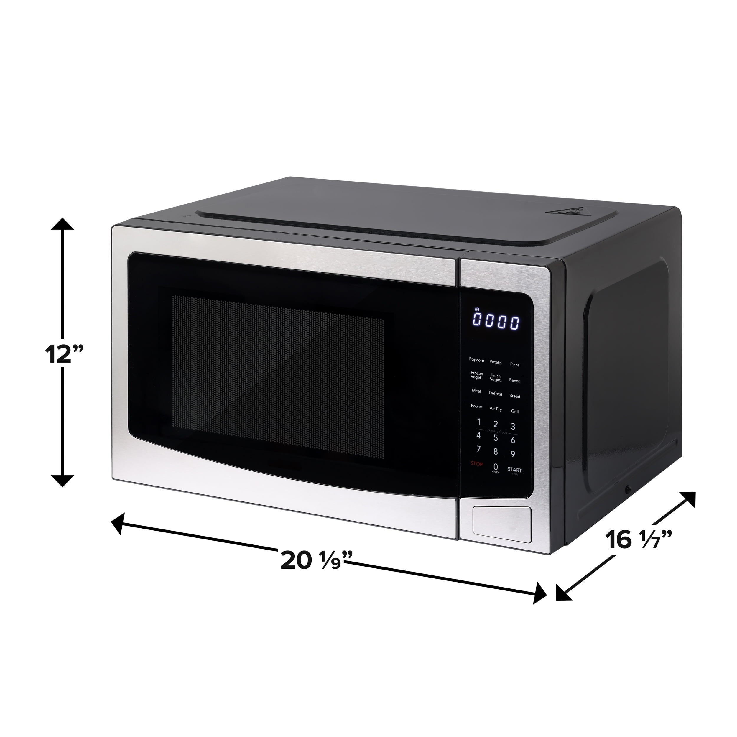Frigidaire 3-In 1 Countertop Microwave Oven / Air Fryer / Convection, 1.1 Cu. Ft., Stainless Steel