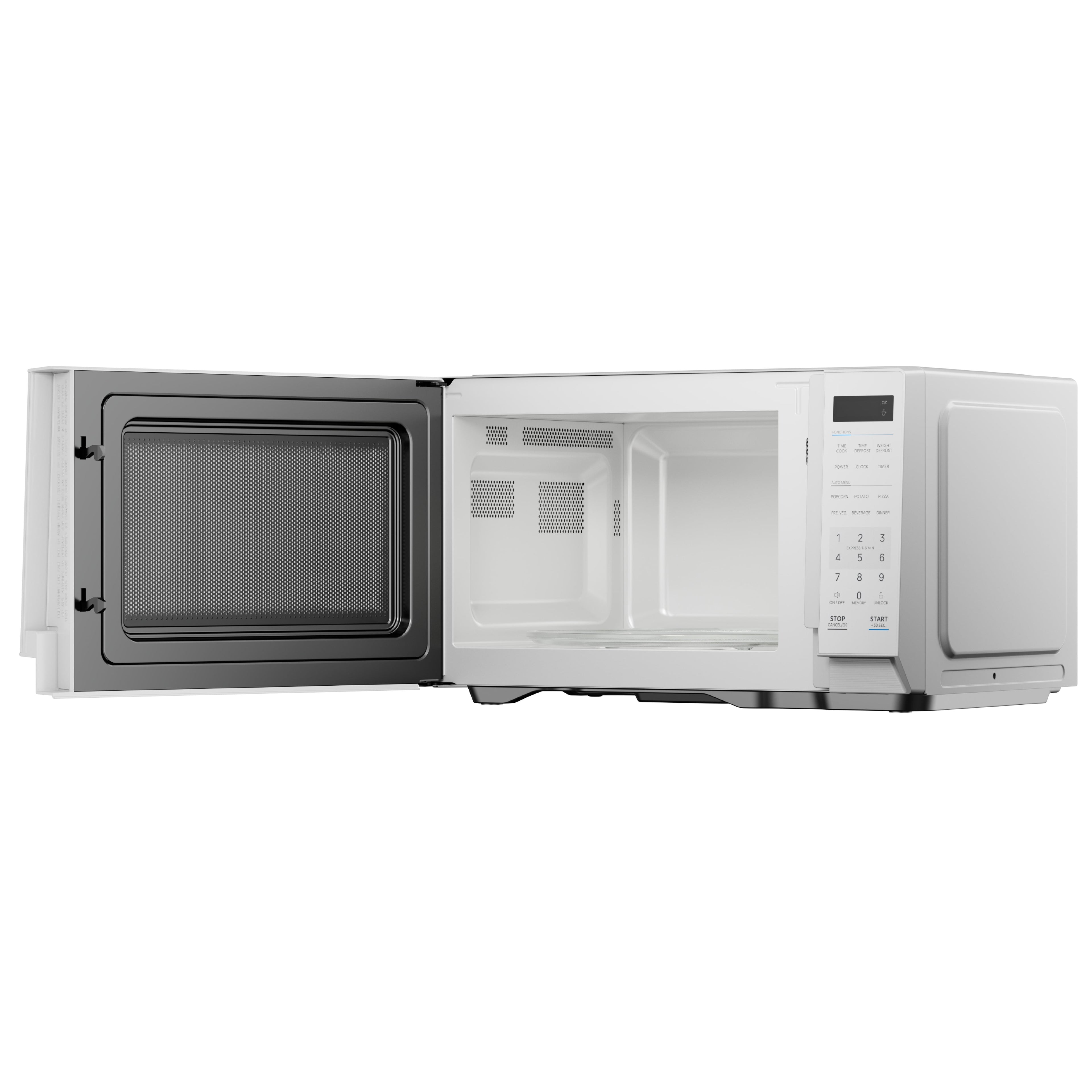 Midea Countertop Microwave Oven, 0.7 Cu Ft, 700 Watts, 11 Power Levels, Compact, White