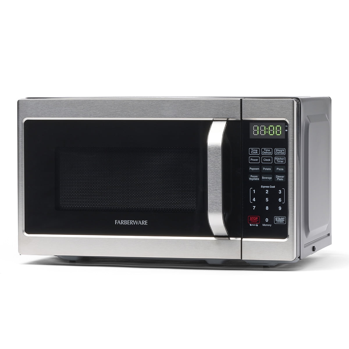Farberware 700-Watt Compact Countertop Microwave Oven – 0.7 Cu. Ft., White