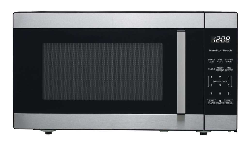 Hamilton Beach 1.6 Cu ft Sensor Cook Countertop Microwave Oven in Stainless Steel, New