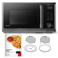 TOSHIBA 6-in-1 Inverter Microwave Oven Air Fryer Combo, MASTER Series, Countertop Microwave, Air Fryer, Broil, Convection, Speedy Combi, Even Defrost, 11.3 Turntable, Eco-Mode, 27 Auto Menu