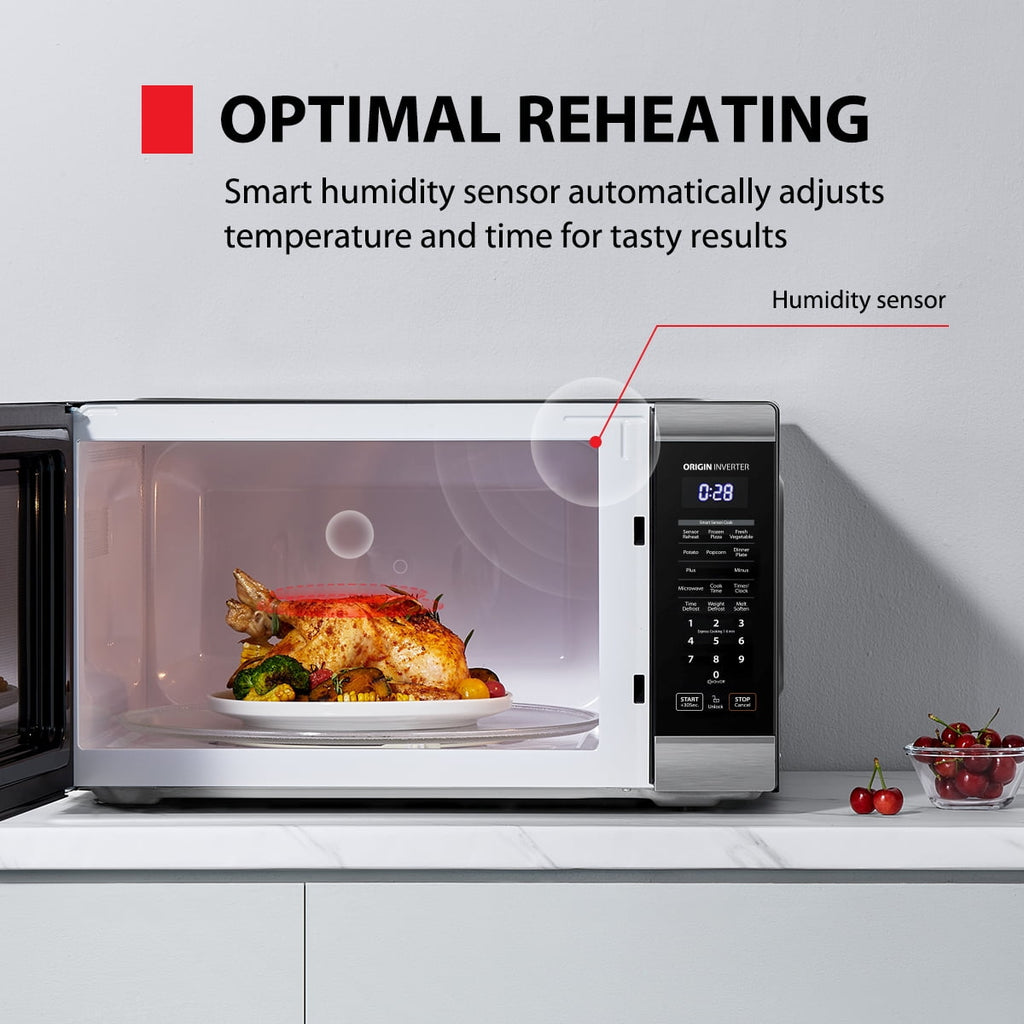 Toshiba 2.2 cu. ft. 24.4'' Microwave Oven in Stainless Steel