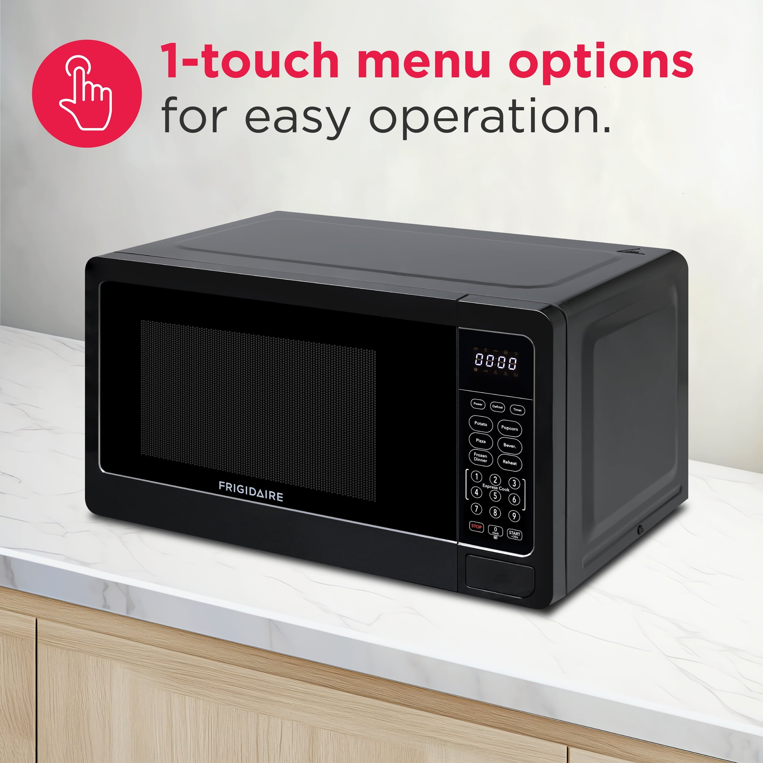 FRIGIDAIRE 0.7 Cu. ft. New Countertop Microwave Oven - Black