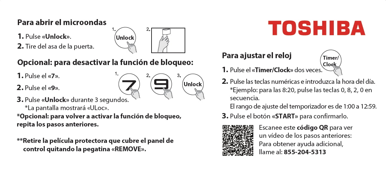 Toshiba 2.2 cu. ft. 24.4'' Microwave Oven in Stainless Steel